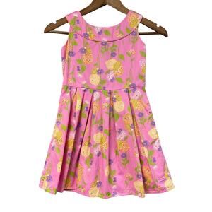 American Girl‎ Flower Garden Dress Girls 7 Pink Summer Spring Summer